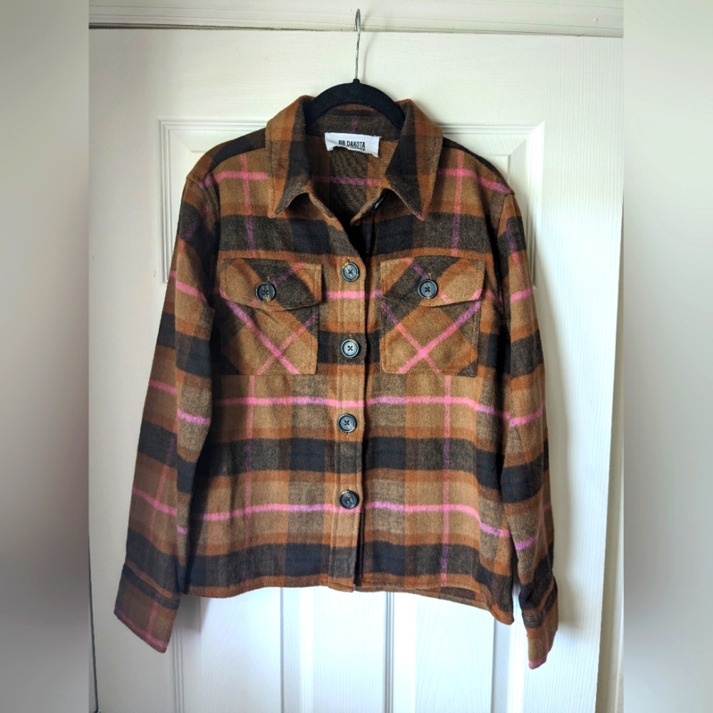 BB Dakota Steve Madden Womens Boxy Shacket. Size Small